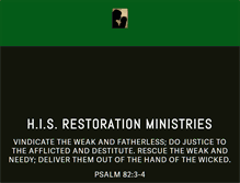 Tablet Screenshot of hisrm.org